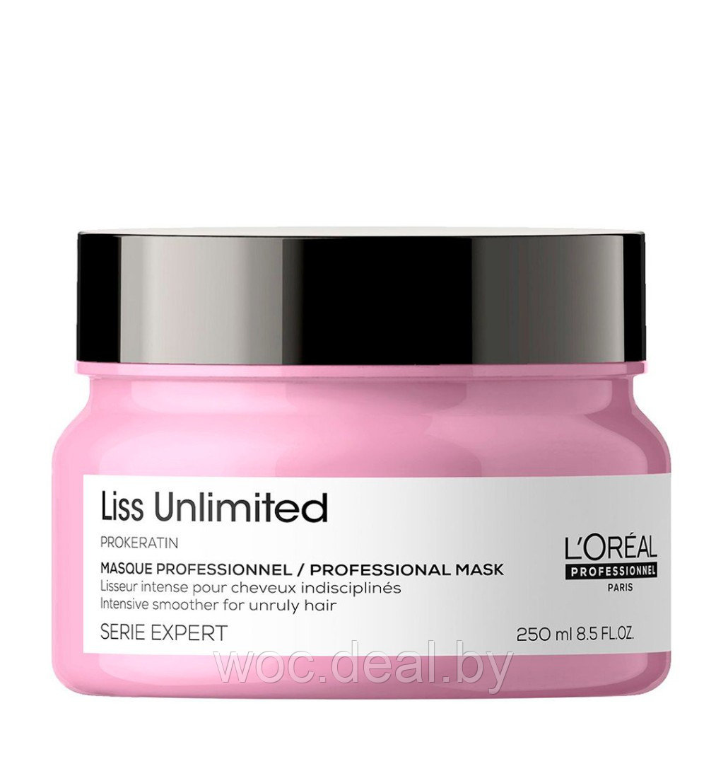 L'Oreal Professionnel Маска для разглаживания непослушных волос Liss Unlimited Serie Expert, 250 мл - фото 1 - id-p177945760