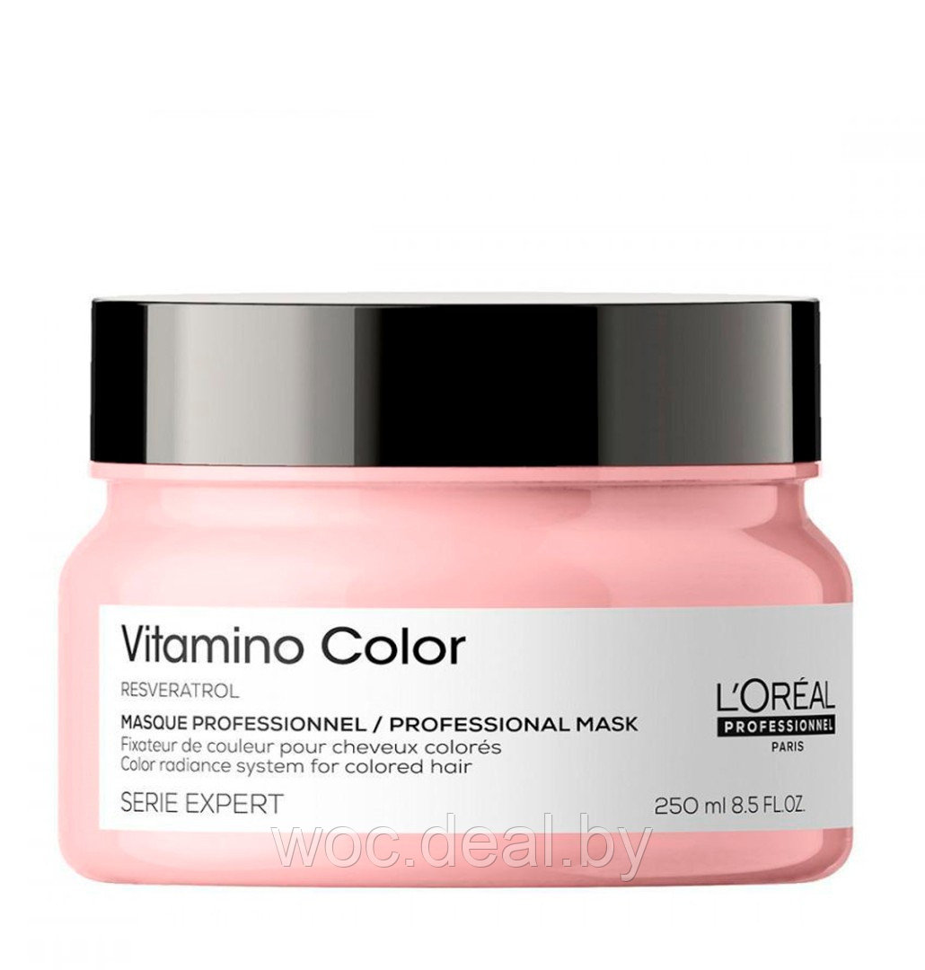 L'Oreal Professionnel Маска для защиты цвета окрашенных волос Vitamino Color Serie Expert, 250 мл - фото 1 - id-p177945766