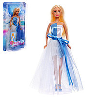 Кукла-модель «Анна», в платье, цвет синий