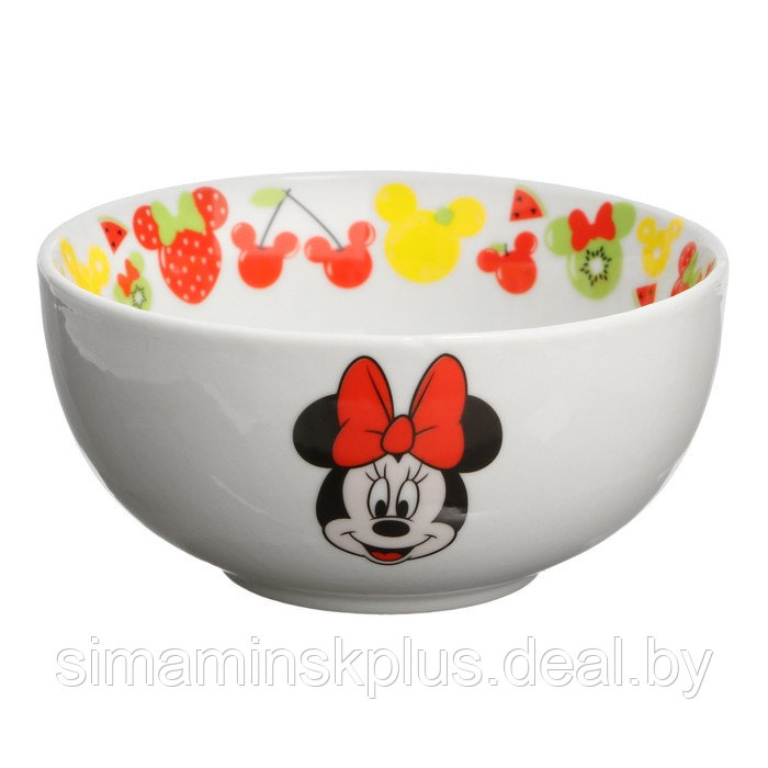 Набор детской посуды "Минни" 2 предмета: салатник, кружка, Минни Маус, - фото 4 - id-p177954074