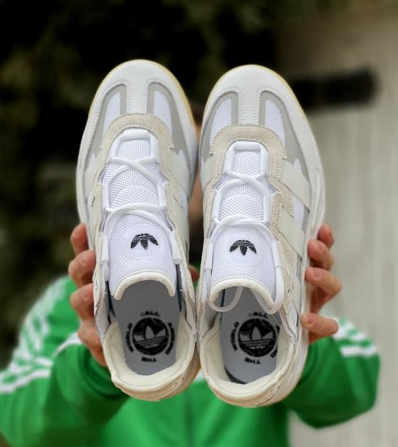 Кроссовки Adidas Niteball белые - фото 2 - id-p177961267