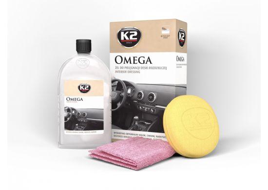 Очиститель и освежитель цвета пластика K2 Omega, 500ml - фото 2 - id-p177960239