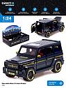 Машинка1:24 Mercedes-Benz G-class Гелендваген металлическая инерционная, фото 2