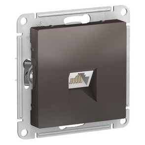 ATN000683 Atlasdesign розетка компьютерная RJ45, механизм, мокко, фото 2