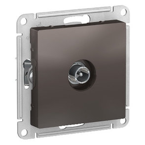 ATN000691 Atlasdesign TV розетка оконечная 1DB, механизм, мокко, фото 2