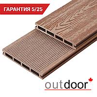 Террасная доска ДПК Outdoor 150*20*4000 мм. вельвет/текстура дерево дуб