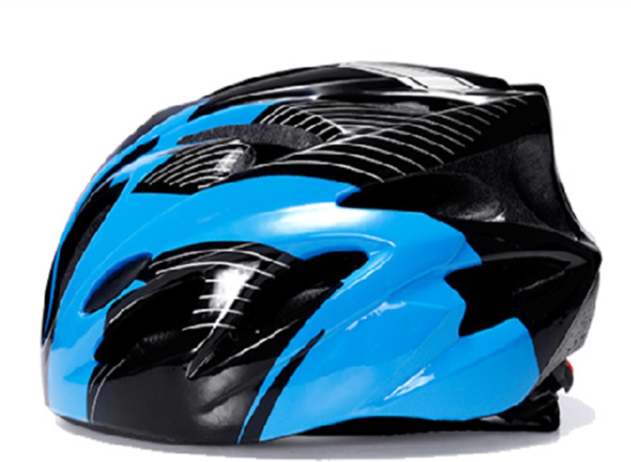Велошлем Stels FSD-HL057 сине-черный, 52-56 см - фото 1 - id-p177964490