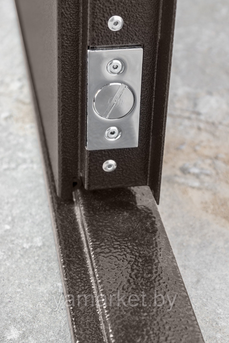 Дверь входная металлическая ПРОМЕТ СПЕЦ DL венге (двустворчатая / полуторка) - фото 5 - id-p177964615