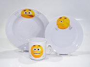 Набор посуды 3 предмета Идиллия 200,170,200 рис Озорнички