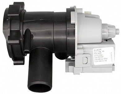 144192 Сливной насос Bosch, Siemens с улиткой (Askoll Италия)