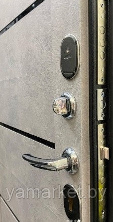 Дверь металлическая Garda Гарда Доминанта серебро Царга - фото 2 - id-p177967827