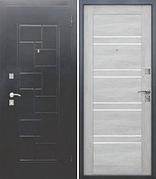Дверь металлическая Garda Гарда Доминанта серебро Царга, фото 1