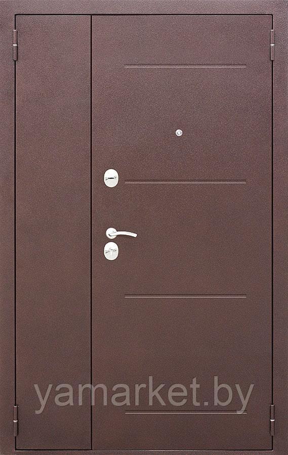 Дверь металлическая Гарда 7,5 (Венге) двухстворчатая - фото 2 - id-p177968000