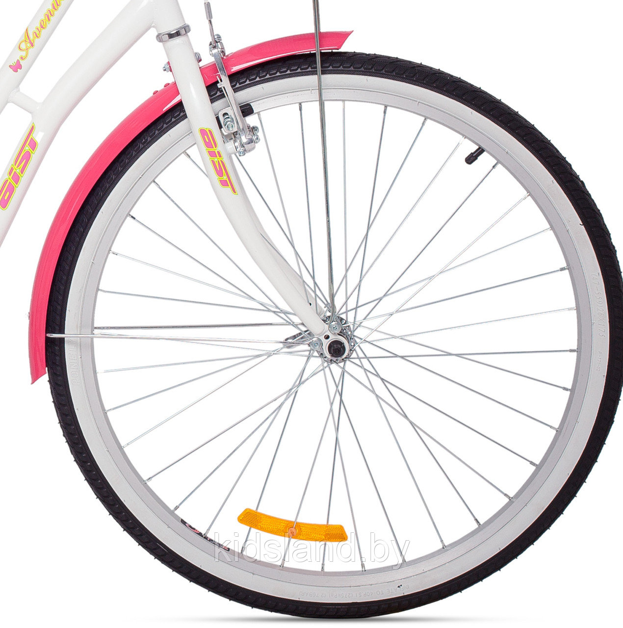 Велосипед Aist Avenue 26'' (бело- розовый) - фото 4 - id-p150533471
