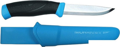 Туристический нож Morakniv Companion (черный/голубой)