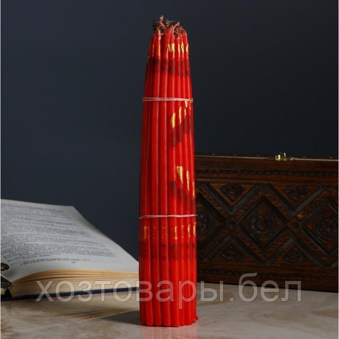 Свечи иерусалимские (33шт) красные (медовые) - фото 1 - id-p177972222