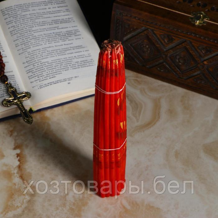 Свечи иерусалимские (33шт) красные (медовые) - фото 2 - id-p177972222