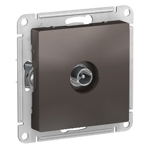 ATN000692 Atlasdesign TV розетка проходная 4DB, механизм, мокко, фото 2