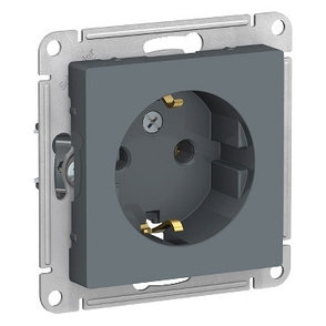 ATN000743 Atlasdesign розетка с заземлением, 16А, механизм, грифель, фото 2