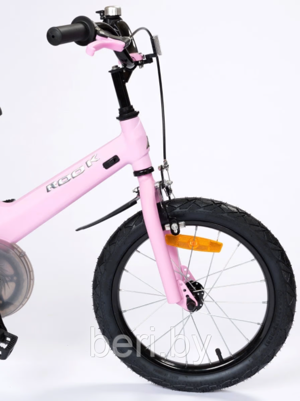 KMH200PK Детский велосипед Rook Hope 20", МАГНИЕВАЯ РАМА, приставные колеса, звонок, защита цепи - фото 4 - id-p177975937