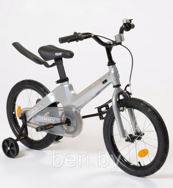 KMH200SR Детский велосипед Rook Hope 20", МАГНИЕВАЯ РАМА, приставные колеса, звонок, защита цепи - фото 2 - id-p177975939