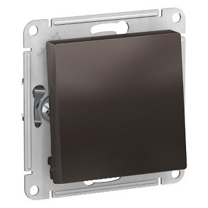 ATN000661 Atlasdesign 1-клавишный переключатель, сх.6, 10АХ, механизм, мокко, фото 2