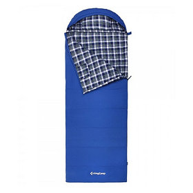 Спальный мешок KingCamp Comfort 280 (-15С) 3128 blue р-р L (левая)