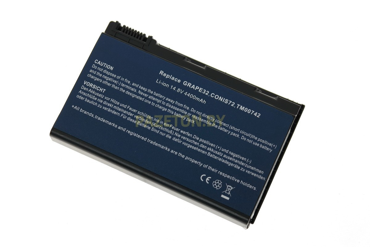 Батарея для ноутбука Acer Extensa 5630G 5630Z 5630ZG 7120 li-ion 14,8v 4400mah черный, фото 1
