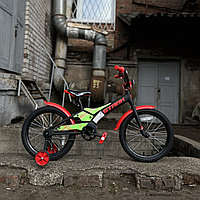 Велосипед детский Stark Tanuki 18" Boy Черный Красный