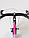 KMC180PK Детский велосипед ROOK CITY 18", приставные колеса, звонок, защита цепи, фото 8