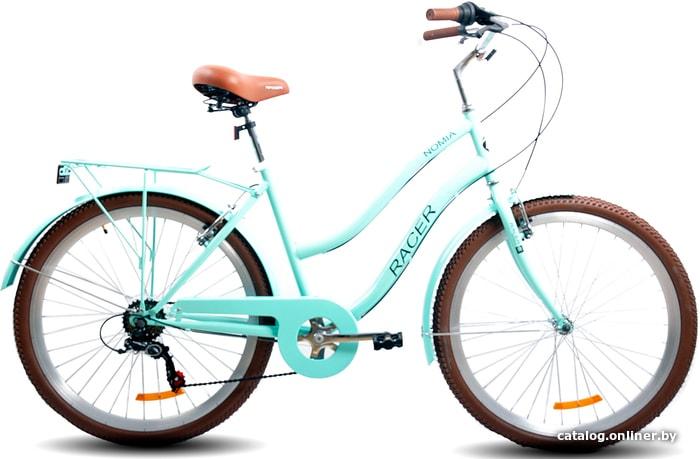 Велосипед Racer Nomia 26 2021 (бирюзовый)