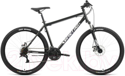 Велосипед Forward Sporting 27.5 2.2 D р.17 2022 (черный/белый)