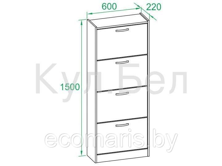 Тумба для обуви Сокол ТО-24 - фото 5 - id-p177992562