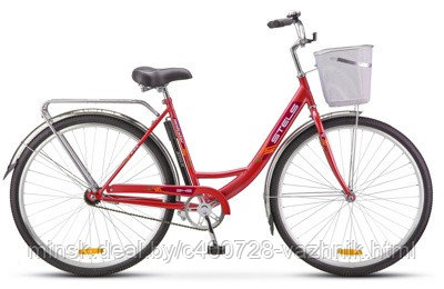 Велосипед Stels Navigator 345 28 Z010 2023 (красный) - фото 1 - id-p177171883