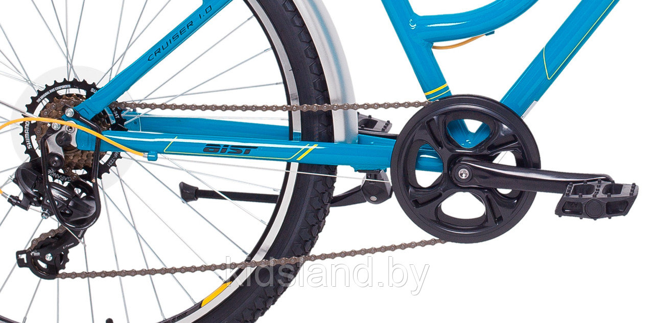 Велосипед Aist Cruiser 26 1.0 W" (голубой) - фото 5 - id-p118936697