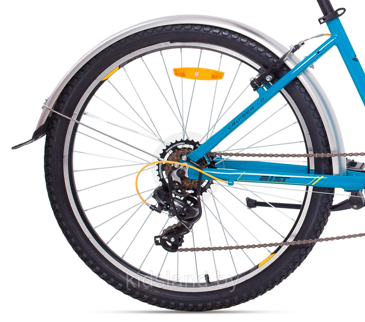 Велосипед Aist Cruiser 1.0 W 26" (голубой) - фото 4 - id-p150533459