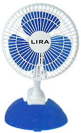 Вентилятор настольный LIRA LR 1102 (25 Вт) с прищепкой