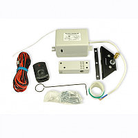 Накладной электромеханический замок с ДУ для установки на однодверные холодильные шкафы