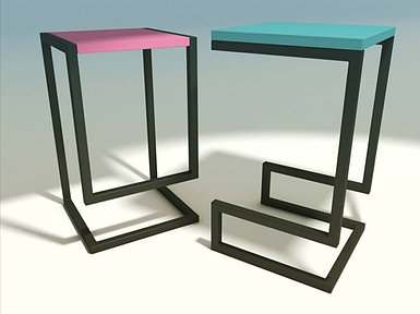 Стул барный лофт Ст9