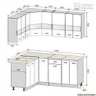 Кухня Корнелия Экстра 1,5х1,8м угловая, фото 3