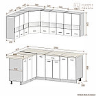 Кухня Корнелия Экстра 1,5х,2,0м угловая, фото 3