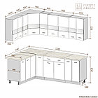Кухня Корнелия Экстра 1,5х,2,3м угловая, фото 3