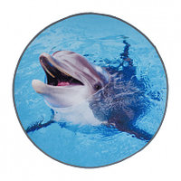 Коврик с фотопечатью "Дельфин" 60х60см