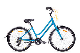 Велосипед Aist Cruiser 26 1.0 W"  (голубой)