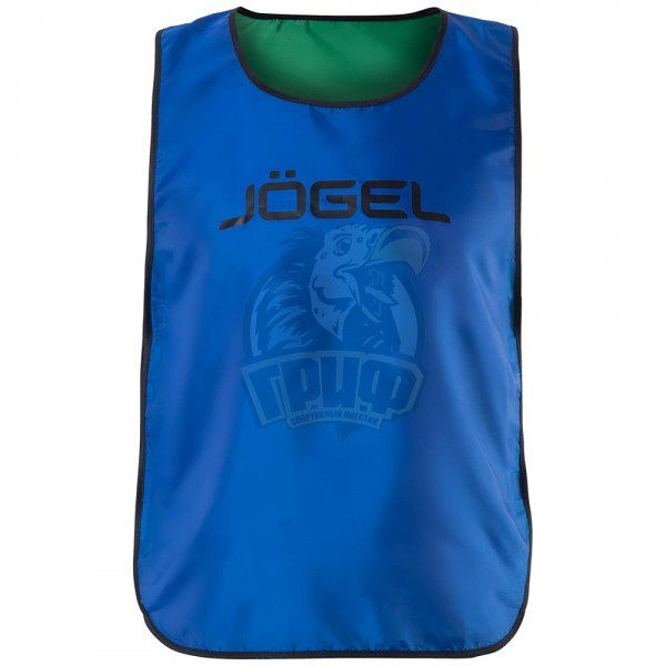 Манишка двухсторонняя детская Jogel (синий/зеленый) (арт. JGL-18740) - фото 1 - id-p178009141