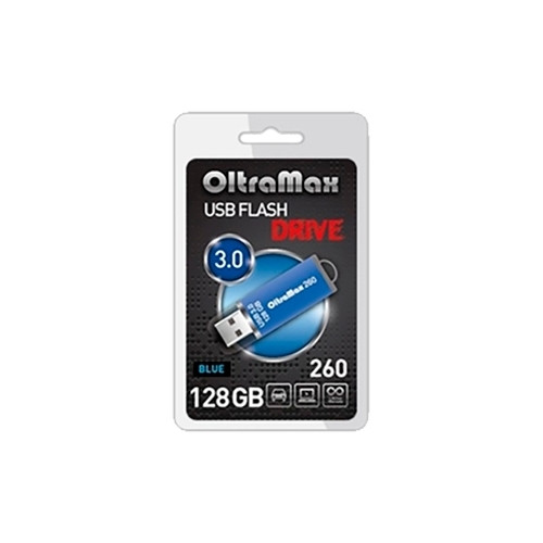OM-128GB-260-Blue 3.0 синий Флеш-накопитель OLTRAMAX - фото 1 - id-p177858301