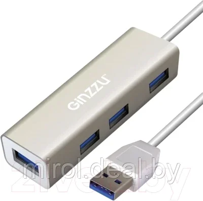USB-хаб Ginzzu GR-517UB - фото 1 - id-p178027758