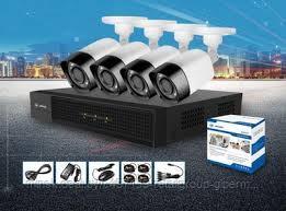 Комплект видеонаблюдения уличный AviMax (4 камеры)