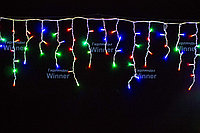 Светодиодная бахрома уличная 6 м. (Разные цвета), фото 1