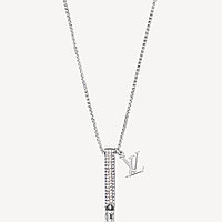 Подвеска Louis Vuitton Pedant Chain LV Whistle Silver | Реплика, фото 1